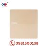 Bộ 1 công tắc Edenki Elegant Golden 1 chiều