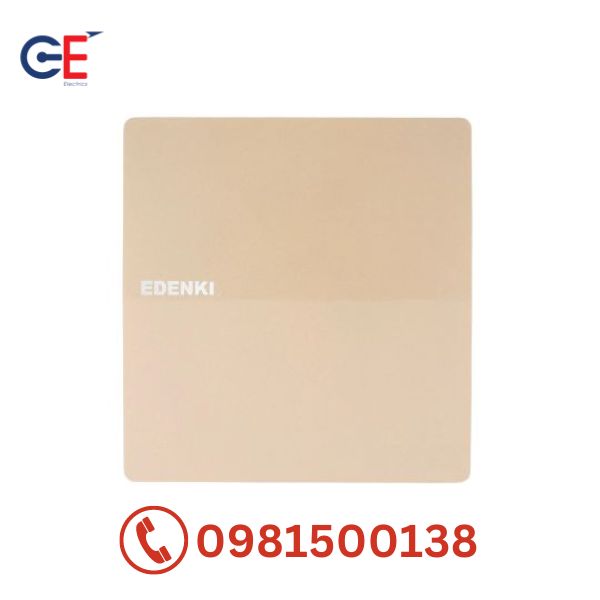 Bộ 1 công tắc Edenki Elegant Golden 1 chiều