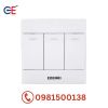 Bộ 3 công tắc Edenki Concept 1 chiều EC-103