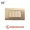Bộ 4 công tắc đảo chiều 16A Dobo A70