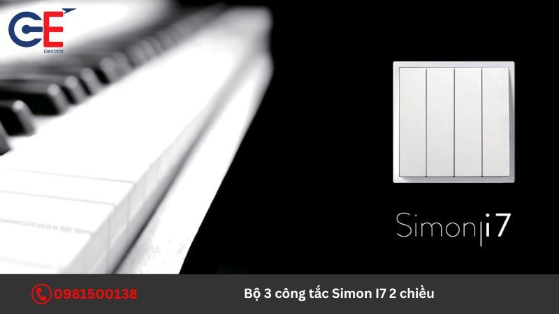 Cách lắp đặt bộ 3 công tắc Simon I7 2 chiều