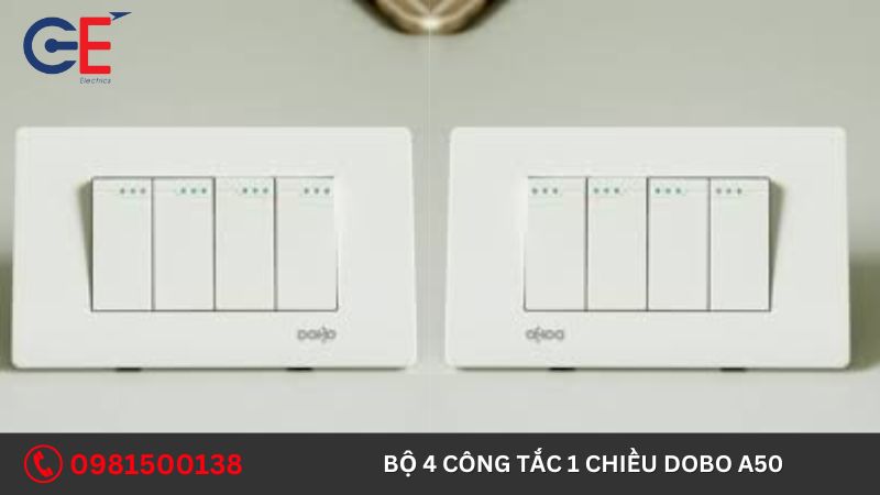 Cách lắp đặt bộ 4 công tắc đảo chiều Dobo A50