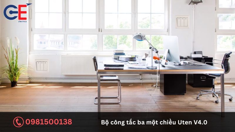 Các lưu ý khi sử dụng bộ 3 công tắc Uten V4.0 1 chiều