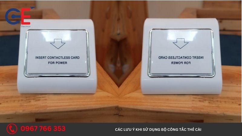 Cách sử dụng công tắc thẻ từ tần số thấp đúng cách