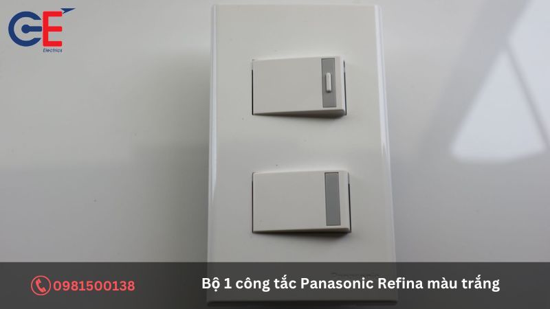 Công dụng của bộ 1 công tắc Panasonic Refina màu trắng