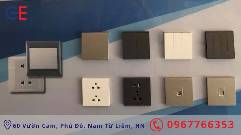 Công tắc ổ cắm Simon dòng E6
