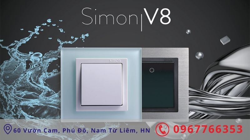 Công tắc ổ cắm Simon dòng V8