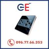 Đặc điểm bộ ổ cắm đôi 3 chấu màu đen