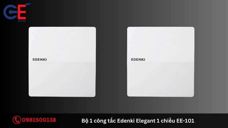 Đặc điểm của bộ 1 công tắc Edenki Elegant 1 chiều 