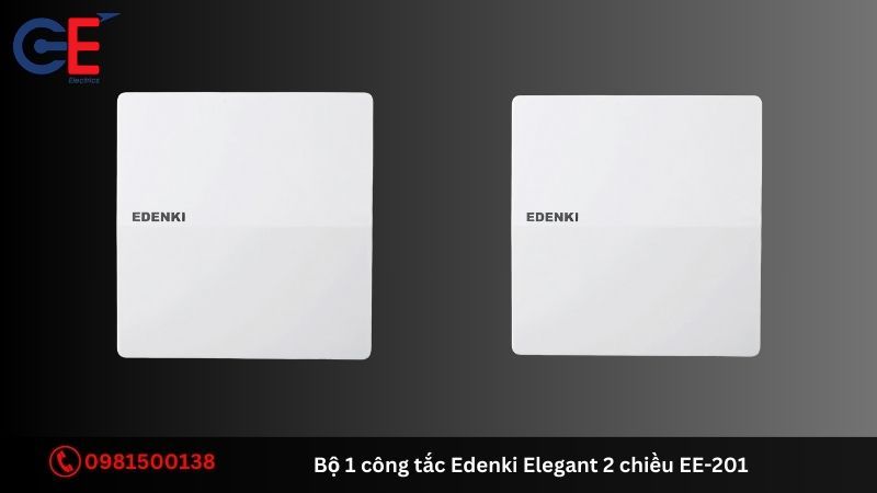 Đặc điểm của bộ 1 công tắc Edenki Elegant 2 chiều EE-201