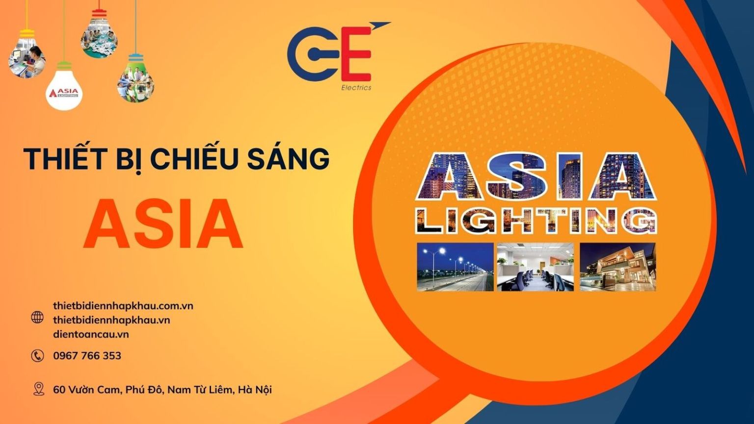 Đèn âm trần Asia