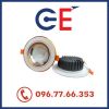 den led downlight viền vàng