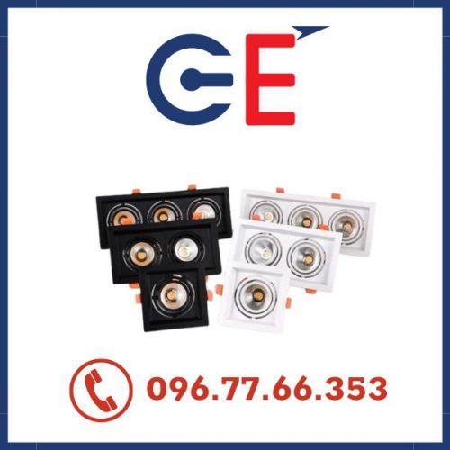 Đèn Led Downlight vuông DLV3