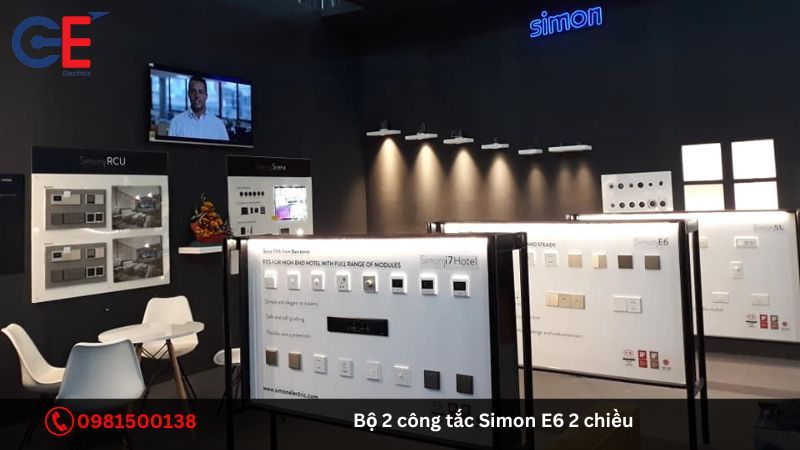 Địa chỉ cung cấp bộ 2 công tắc Simon E6 2 chiều?