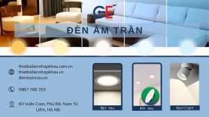 Địa chỉ cung cấp đèn âm trần chính hãng tại Hà Nội