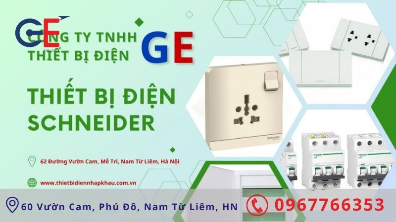 Địa chỉ mua thiết bị điện Schneider chính hãng
