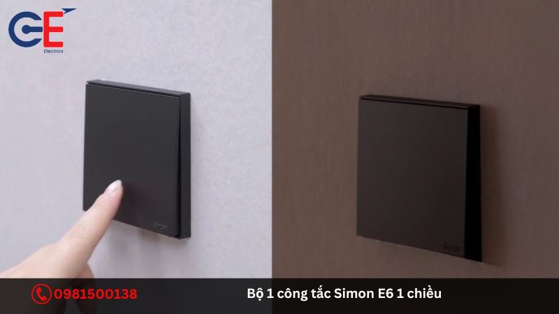 Địa chỉ cung cấp bộ 1 công tắc Simon E6 1 chiều