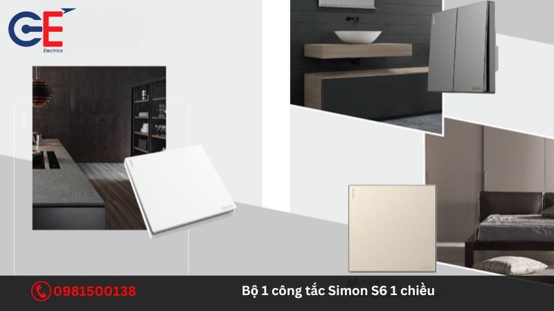 Đơn vị cung cấp bộ 1 công tắc Simon S6 1 chiều?