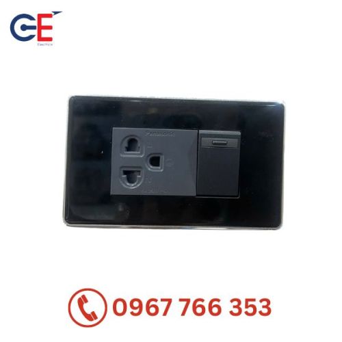 Mặt kính cường lực viền nhôm Panasonic hình chữ nhật