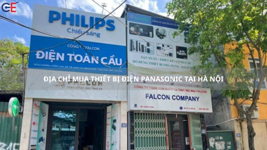 Địa chỉ mua thiết bị điện Panasonic tạI Hà Nội