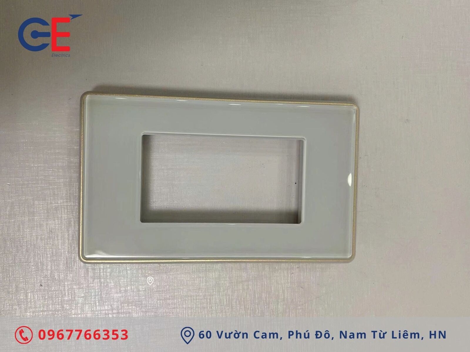 Thiết kế của mặt kính cường lực viền nhôm