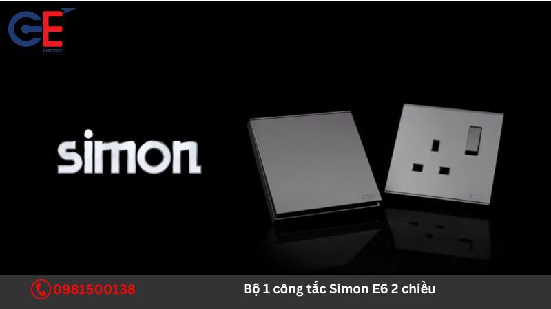 Tính năng của bộ 1 công tắc Simon E6 2 chiều