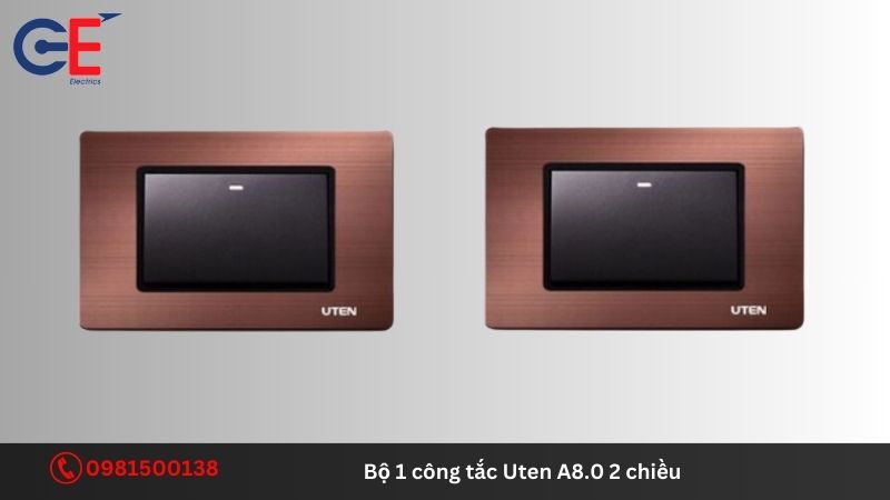 Tính năng của bộ 1 công tắc Uten A8.0 2 chiều 