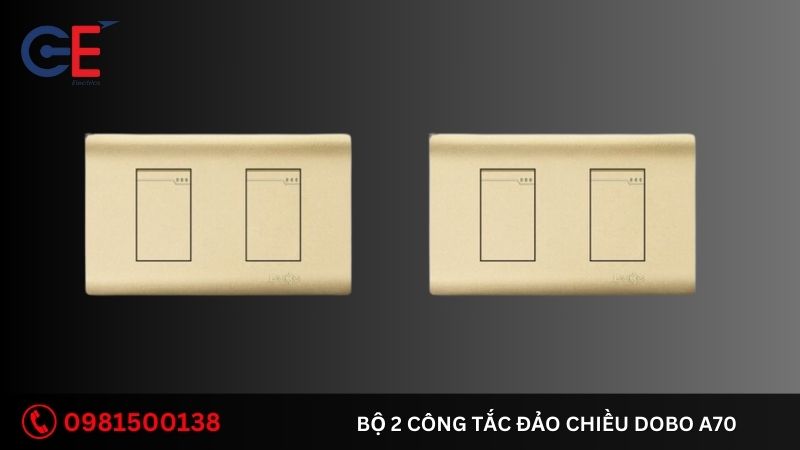 Tính năng của bộ 2 công tắc đảo chiều Dobo A70