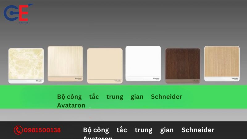 Các tính năng nổi bật của bộ công tắc trung gian Schneider Avataron