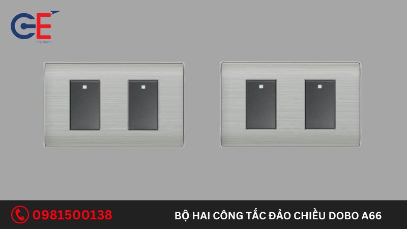 Tính năng của bộ hai công tắc đảo chiều Dobo A66