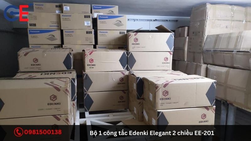 Ứng dụng của bộ 1 công tắc Edenki Elegant 2 chiều EE-201