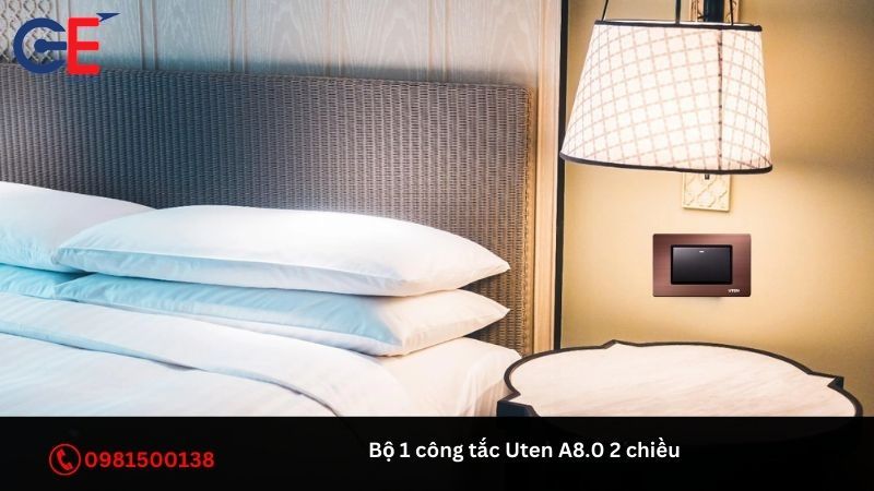 Ứng dụng của bộ 1 công tắc Uten A8.0 2 chiều 