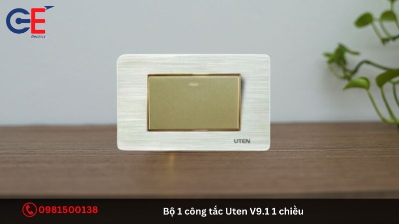 Ứng dụng của bộ 1 công tắc Uten V9.1 1 chiều 
