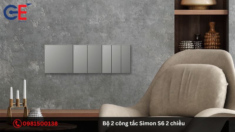 Ứng dụng của bộ 2 công tắc Simon S6 2 chiều