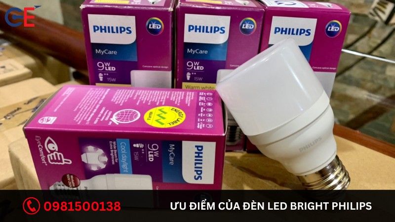 Ứng dụng của đèn Led Bright Philips 9W