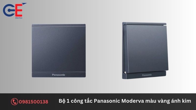 Ưu điểm và nhược điểm của bộ 1 công tắc Panasonic Moderva màu xám ánh kim